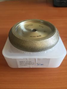 Круг для заточки ленточных пил. Боразоновый круг